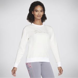 New woman’s skechers sweater jumper crew